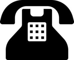 retro style telephone. vector