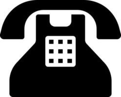 retro style telephone. vector