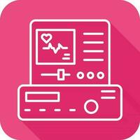 Electrocardiogram Vector Icon