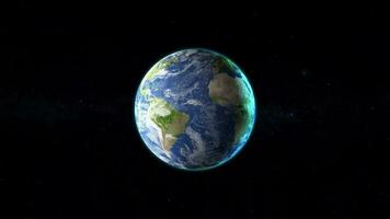 planet earth animated. video