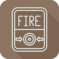 Fire Button Vector Icon