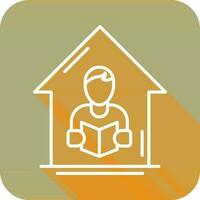 Home Learning Vector Icon