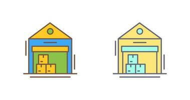 Warehouse Vector Icon