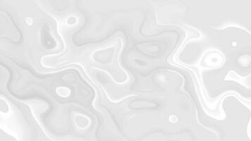 white background, white liquid wave animation video