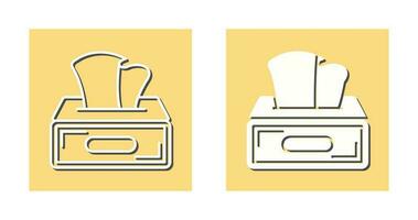 Tissue Box Vector Icon