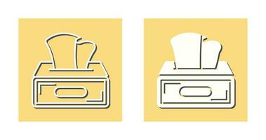 Tissue Box Vector Icon