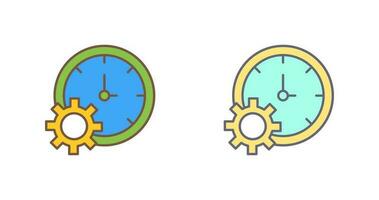 Time Setting Vector Icon