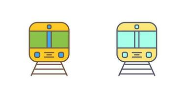 icono de vector de tren