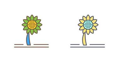 icono de vector de girasol