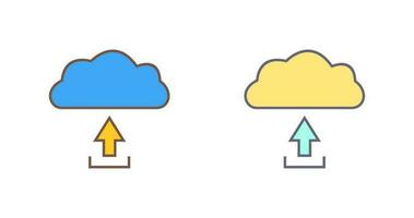 Unique Download from Cloud Vector Icon
