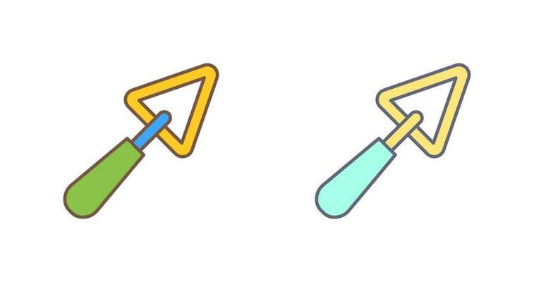 Trowel Vector Icon