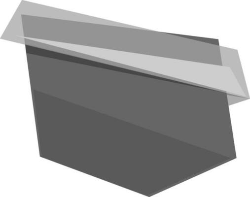 Stylish gray and black ribbon.