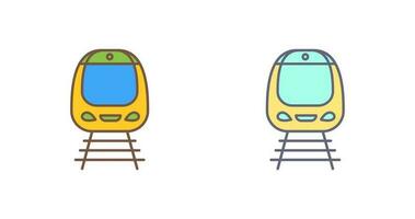 icono de vector de tren