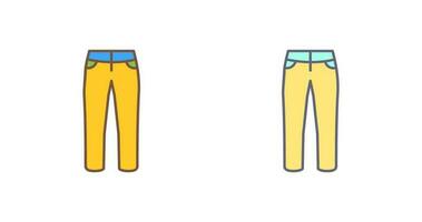 icono de vector de pantalones