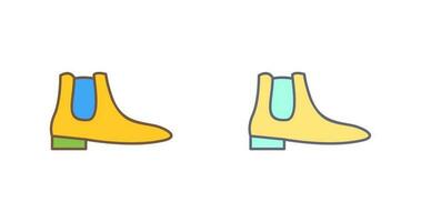 icono de vector de botas de hombre