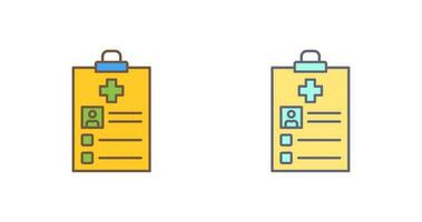 Medical Record Vector Icon