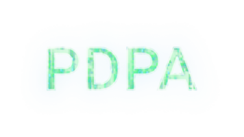 PDPA Personal Data Protection Act Cyber Security in Matrix Binary Code Random Number Falling Background png