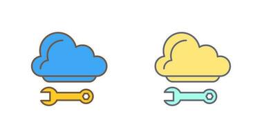 Cloud Computing Vector Icon