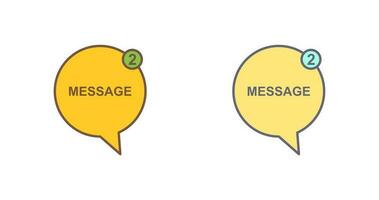 Message Bubbles Vector Icon