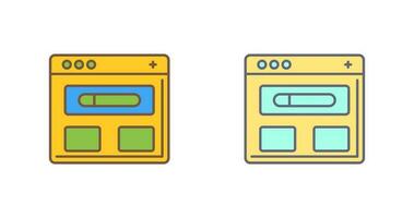 Browser Vector Icon