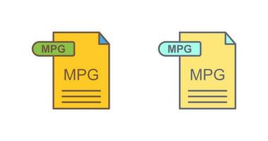 MPG Vector Icon