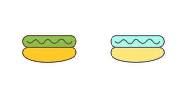 Hot Dog Vector Icon