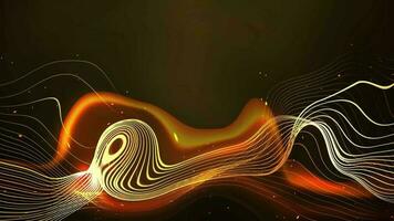 abstract colorful liquid wave background video