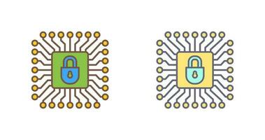 Cyber Protection Vector Icon