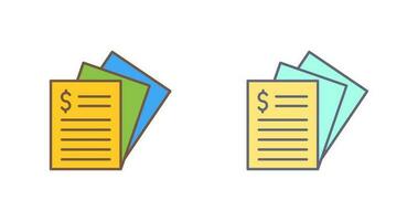 Invoice Vector Icon