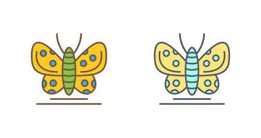 icono de vector de mariposa