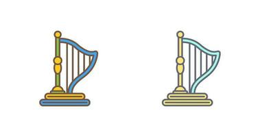 Harp Vector Icon