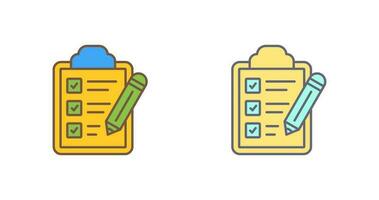 Checklist Vector Icon