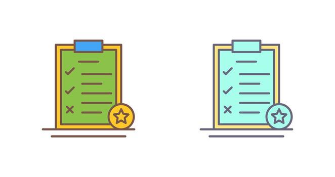 Task List Vector Icon