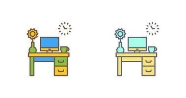 Work Table Vector Icon