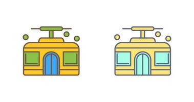 Cable Car Vector Icon