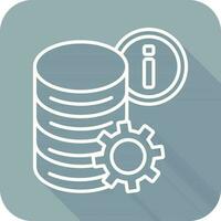 icono de vector de datos