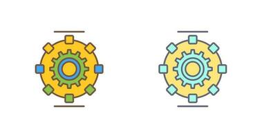 Automated Process Vector Icon