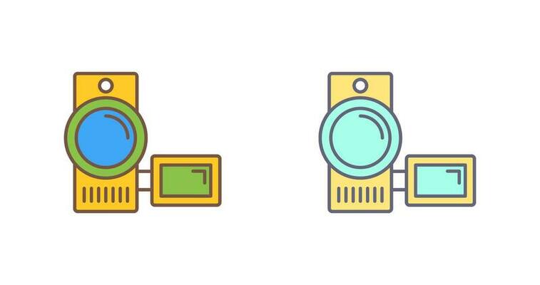Video Recorder Vector Icon