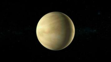 pianeta Venere, animazione video