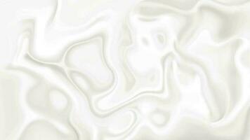 white background, white liquid wave animation video