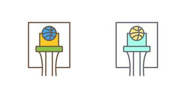 icono de vector de baloncesto