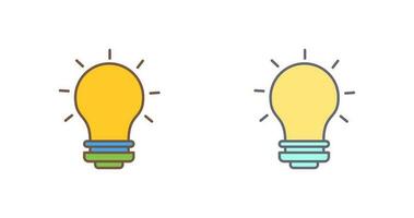 Light Bulb Vector Icon