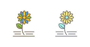 icono de vector de flores