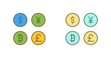 Currency Symbols Vector Icon