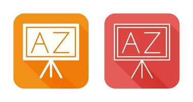 From A To Z Vector Icon