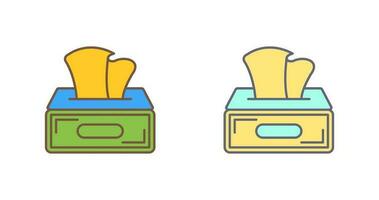 Tissue Box Vector Icon