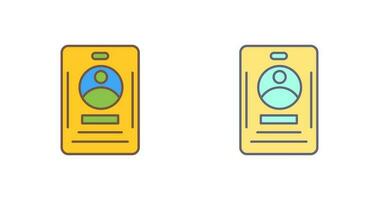 Office Card Vector Icon