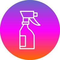 Spray bottle Vector Icon Design