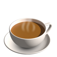 cup of coffee 3d png