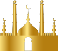 d'or mosquée conception png